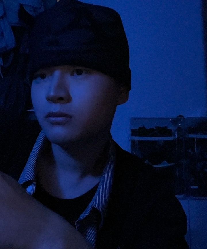 MUSINSA公式 | BP2 DISORDER ビッグロゴスプレービーニー ホワイトグレー