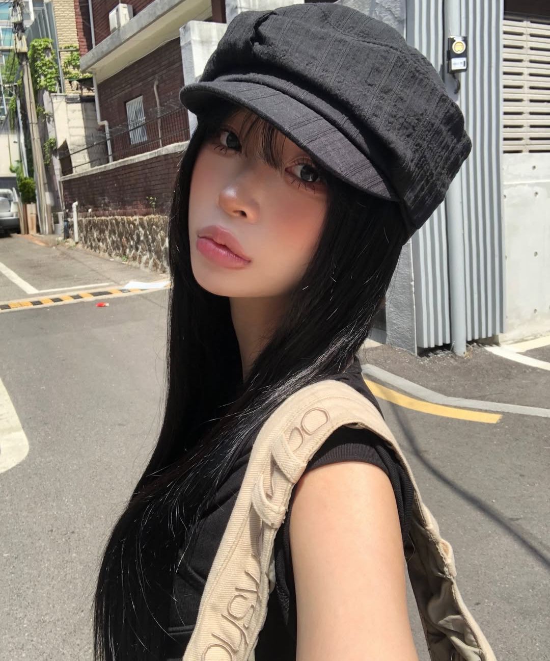 帽子 POESIEDAME RUBAN NOUVELLE MARGOT HAT MUSINSA | POESIEDAME RUBAN NOUVELLE MARGOT HAT IN BLACK