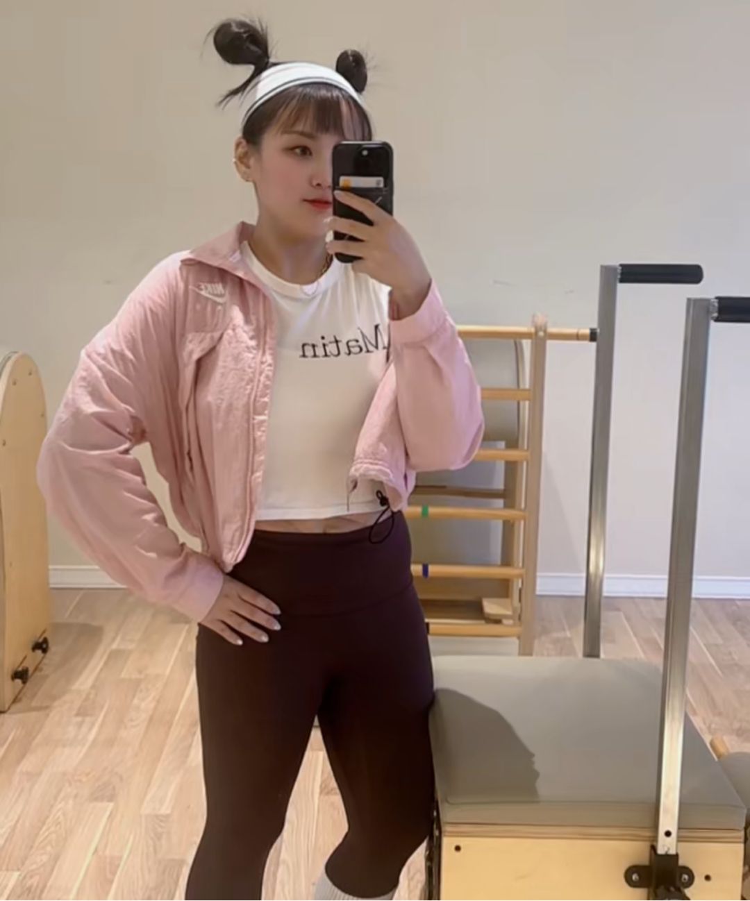 MUSINSA | MATIN KIM MATIN KIM LOGO CROP TOP IN WHITE