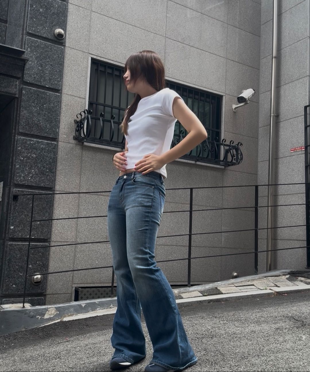 differentis ローライズパンツ　グランジ　nubian musinsa MUSINSA公式 | MUSINSA STANDARD WOMAN ウィメンズ ローライズスリム
