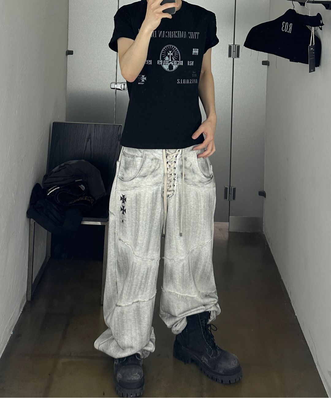 MUSINSA公式 | OPUS 0012 Op. 08 SENSORY SWEAT PANTS BLACK