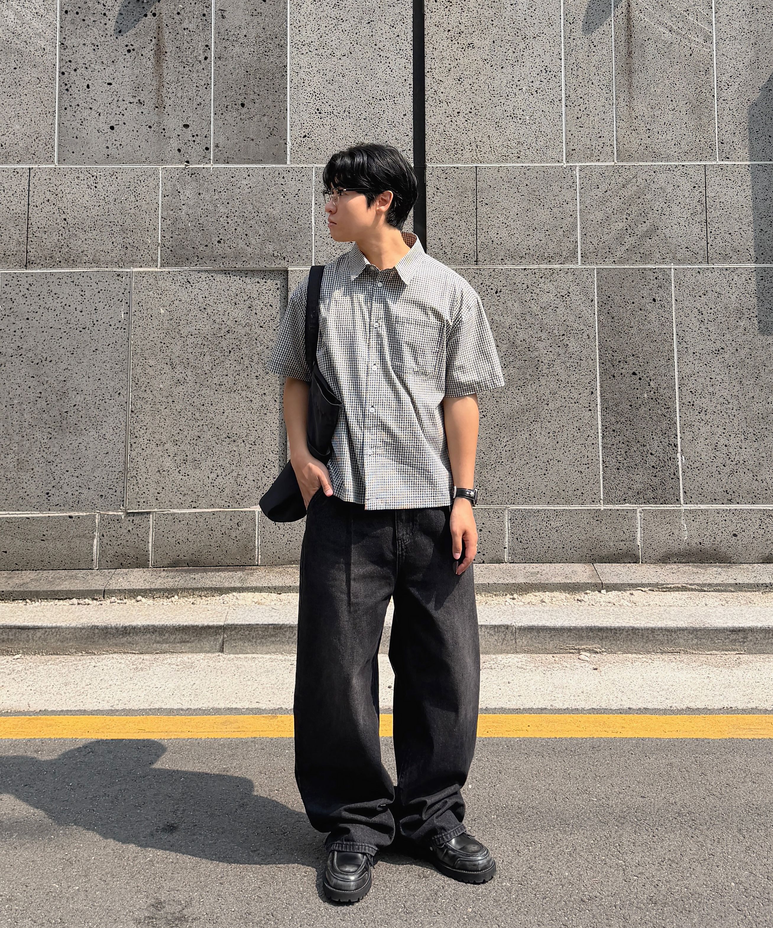 メンズ 165cm ~ 169cm 60kg ~ 64kg 韓国系コーデ | MUSINSA スナップ