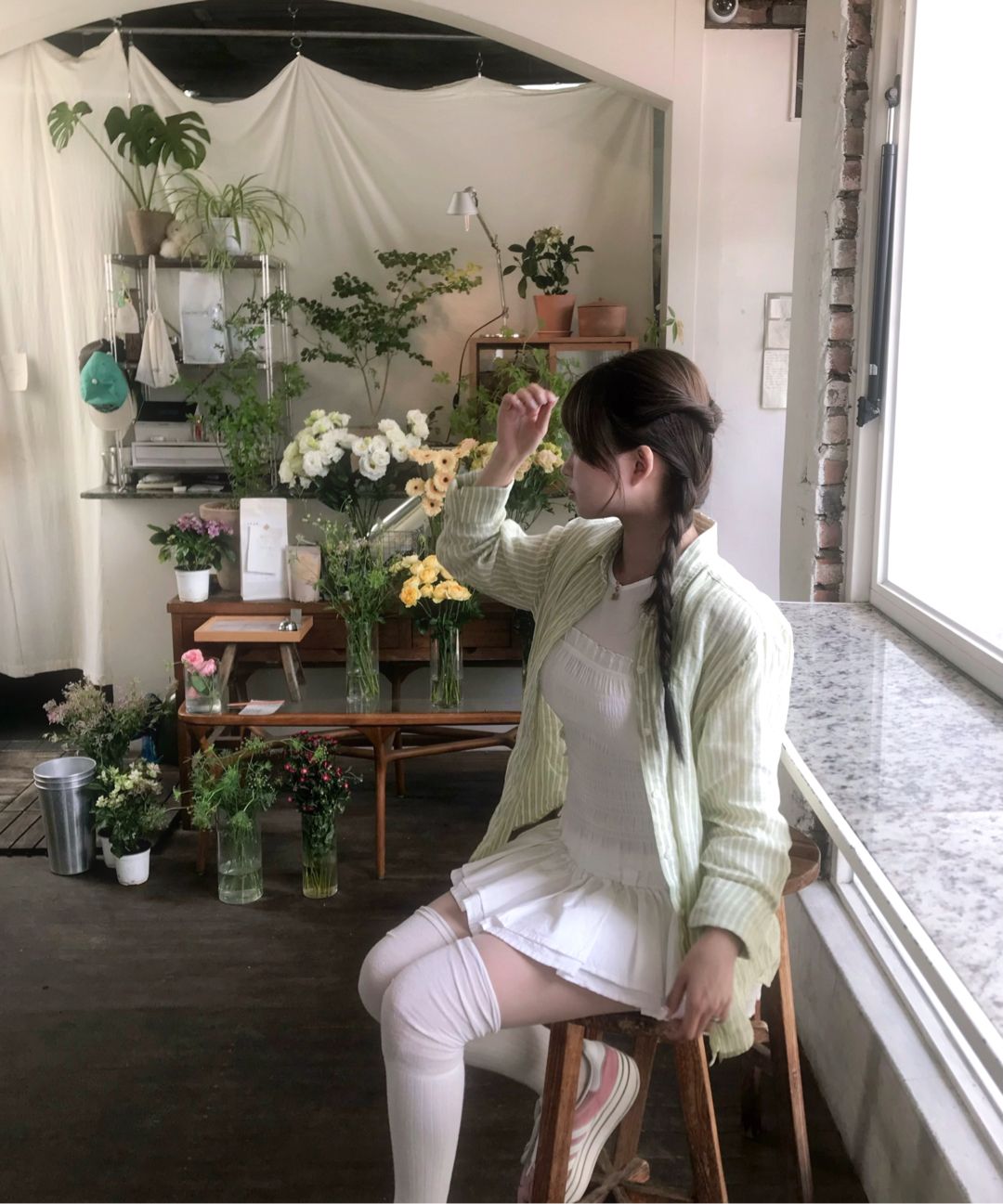 카키포인트(KHAKIPOINT) Cancan Skirt Pants (ivory) - 사이즈 & 후기
