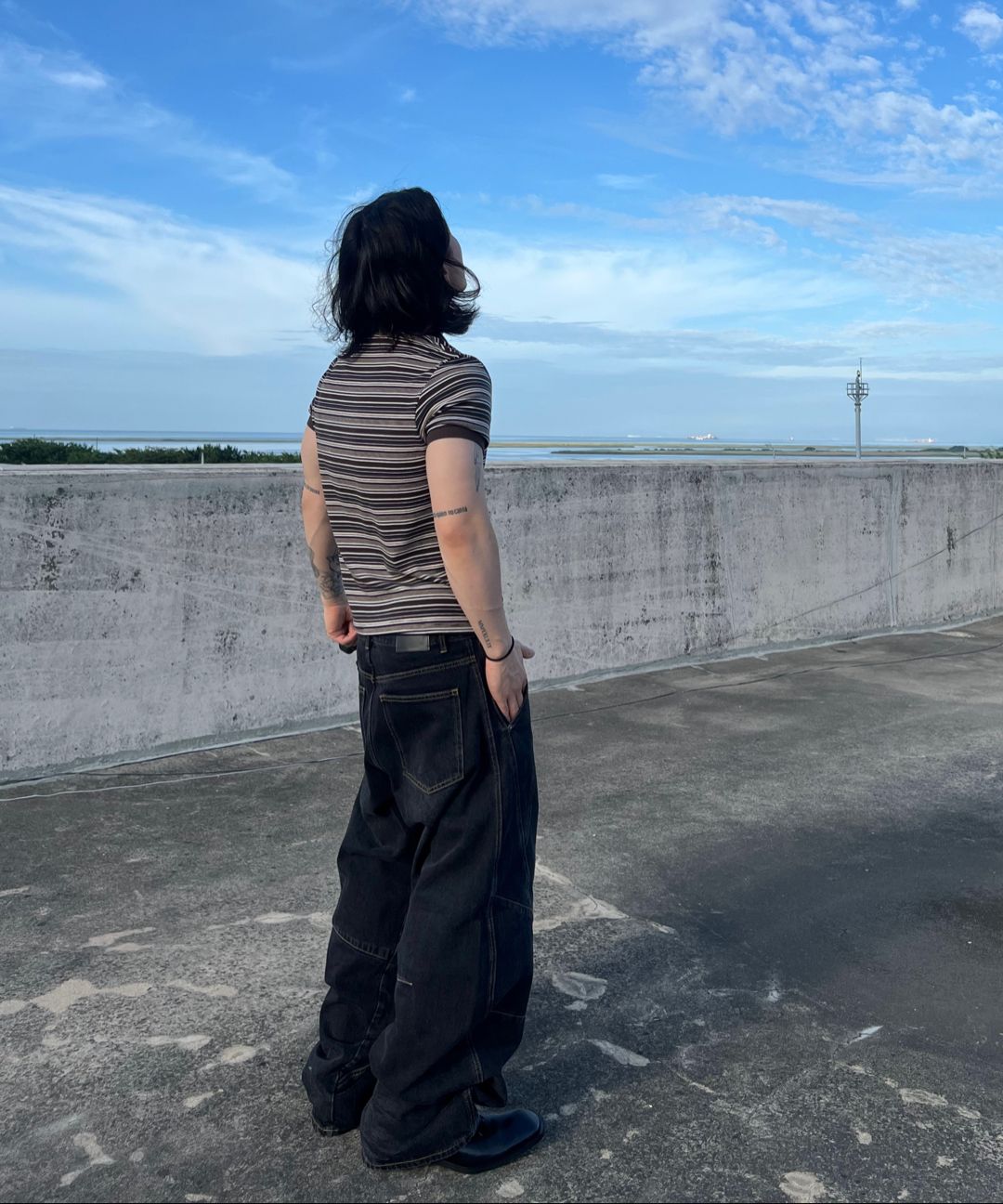 MUSINSA公式 | JUAN HOMME ツイストデニムパンツ（インディゴワン