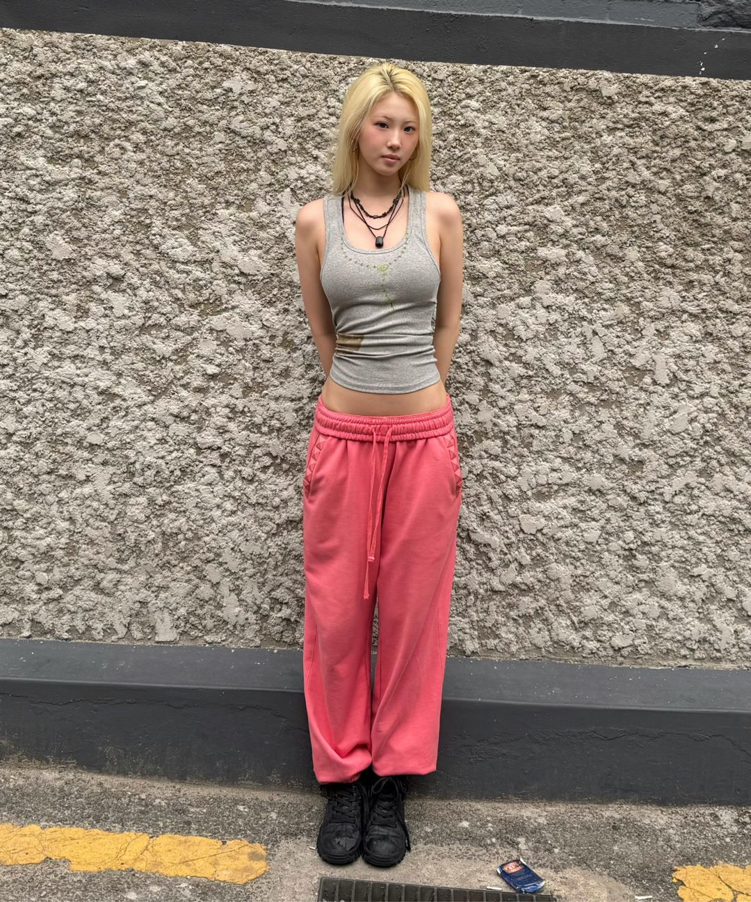 스컬프터(SCULPTOR) Napoleon Stud Sweatpants Acid Blue - 사이즈
