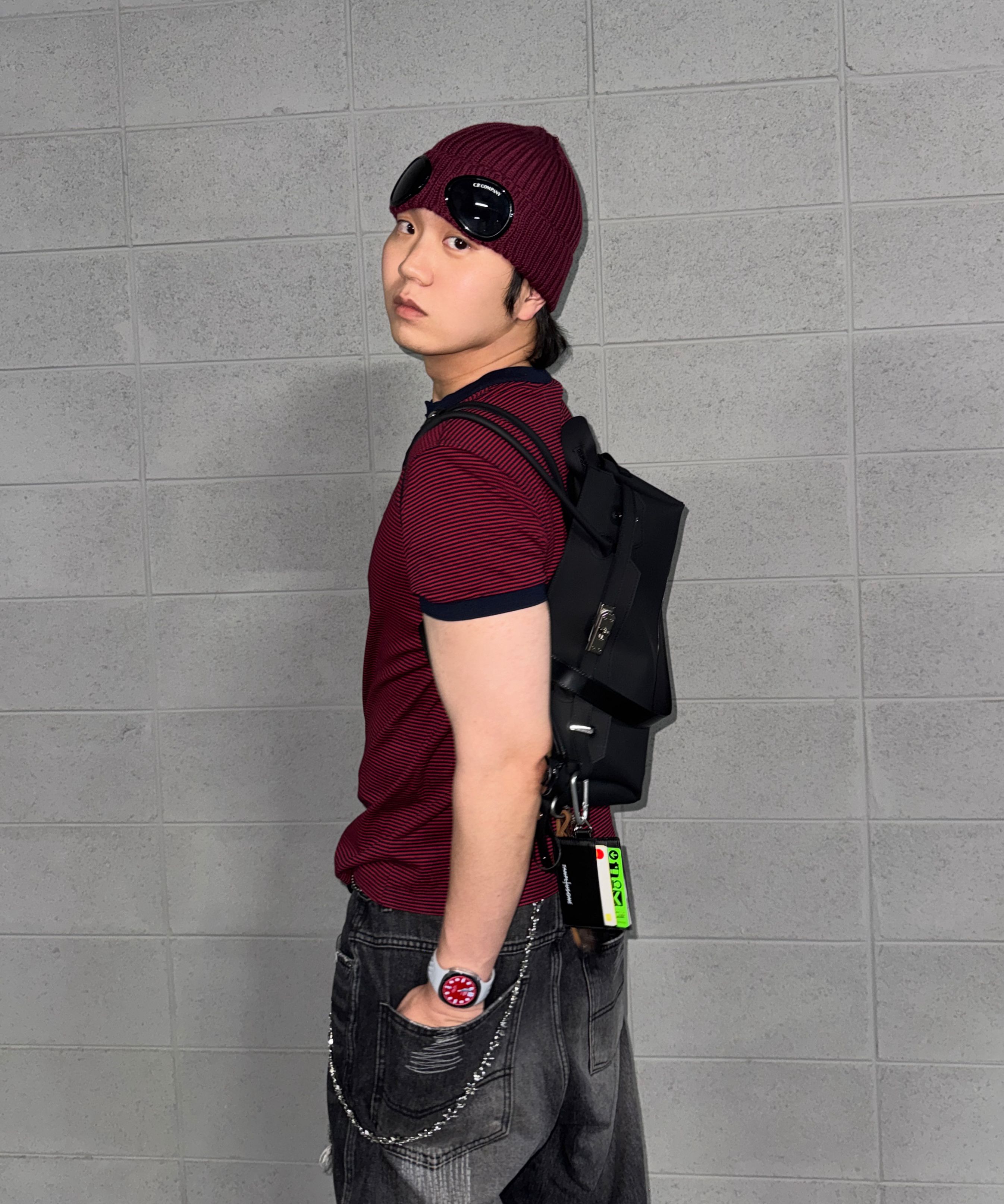 MUSINSA公式 | DEINET JELLY TWO-WAY BAG IN ICE BLUE