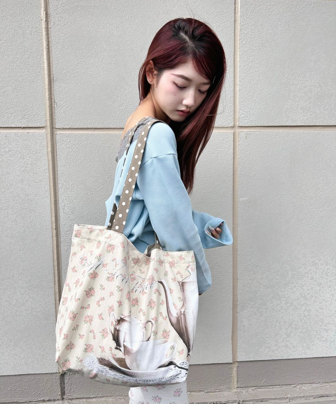 혼쿄(HONKYO) Soft Tea Time Tote Bag - 사이즈 & 후기 | 무신사
