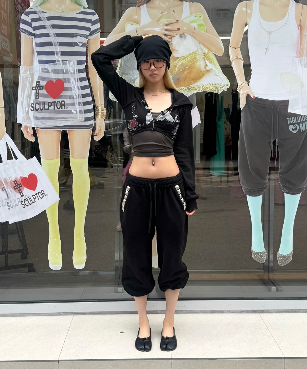 トップス SCULPTOR Napoleon Stud Sweatpants blue s Napoleon Stud