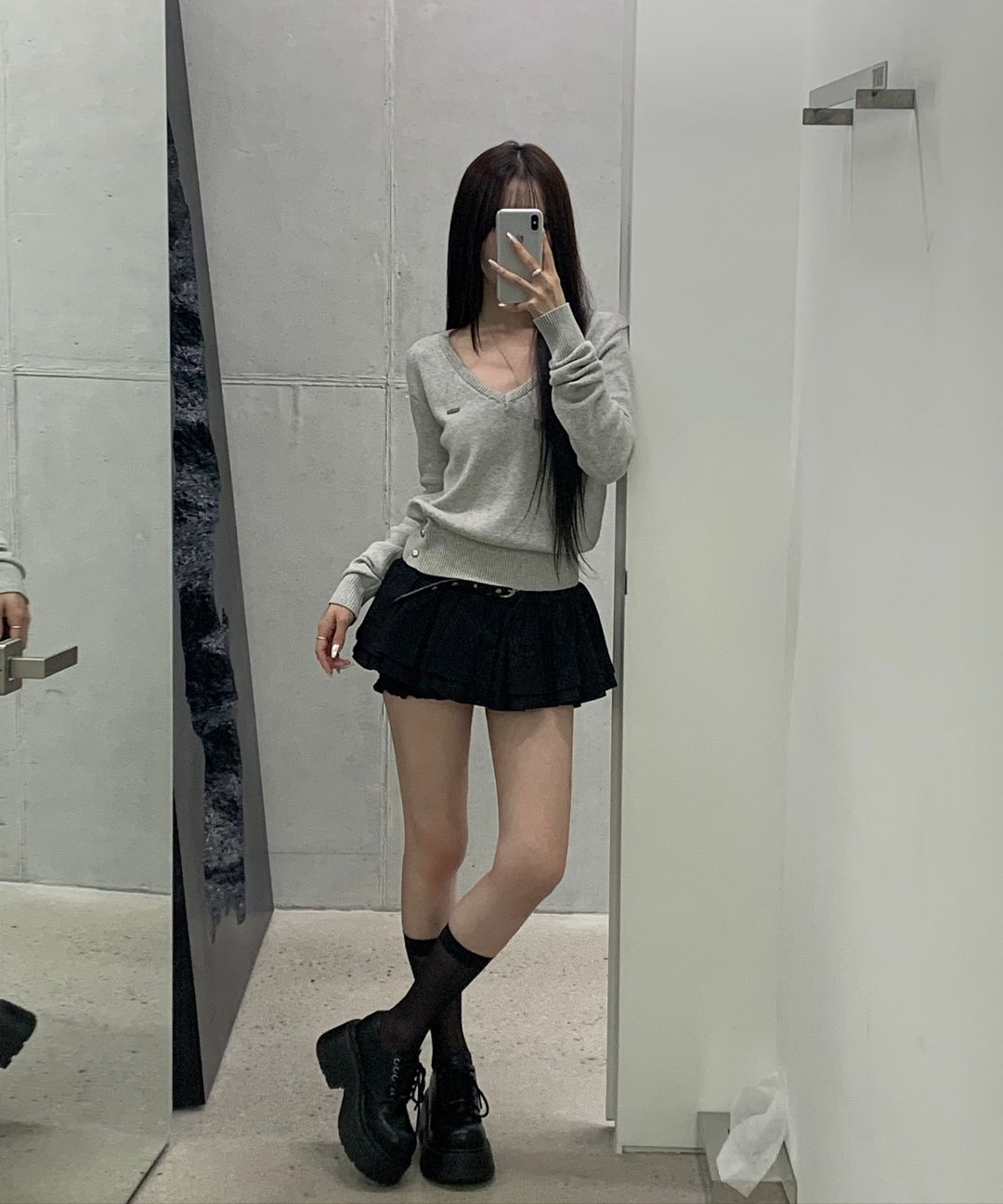 카키포인트(KHAKIPOINT) Cancan Skirt Pants (beige) - 사이즈 & 후기