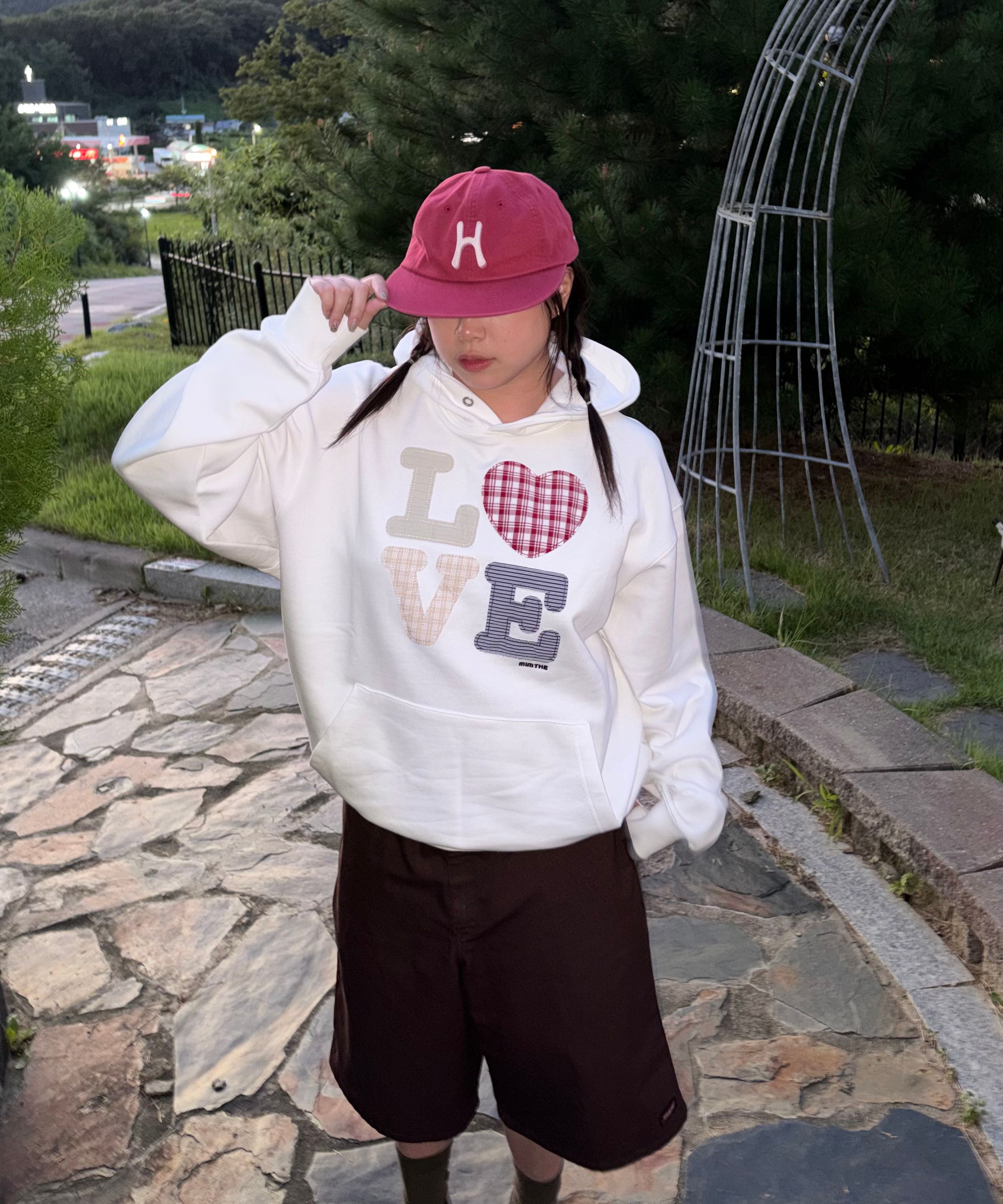 MUSINSA公式 | MIMTHEWARDROBE ヘローワールド パッチワークLOVE