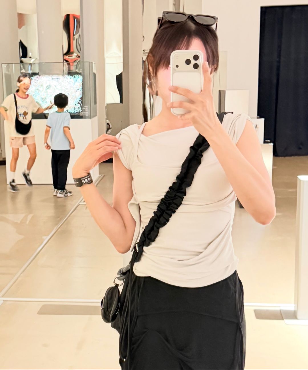 MUSINSA | FLAREUP Layered Bustier T-Shirt (FL-108_Mint)