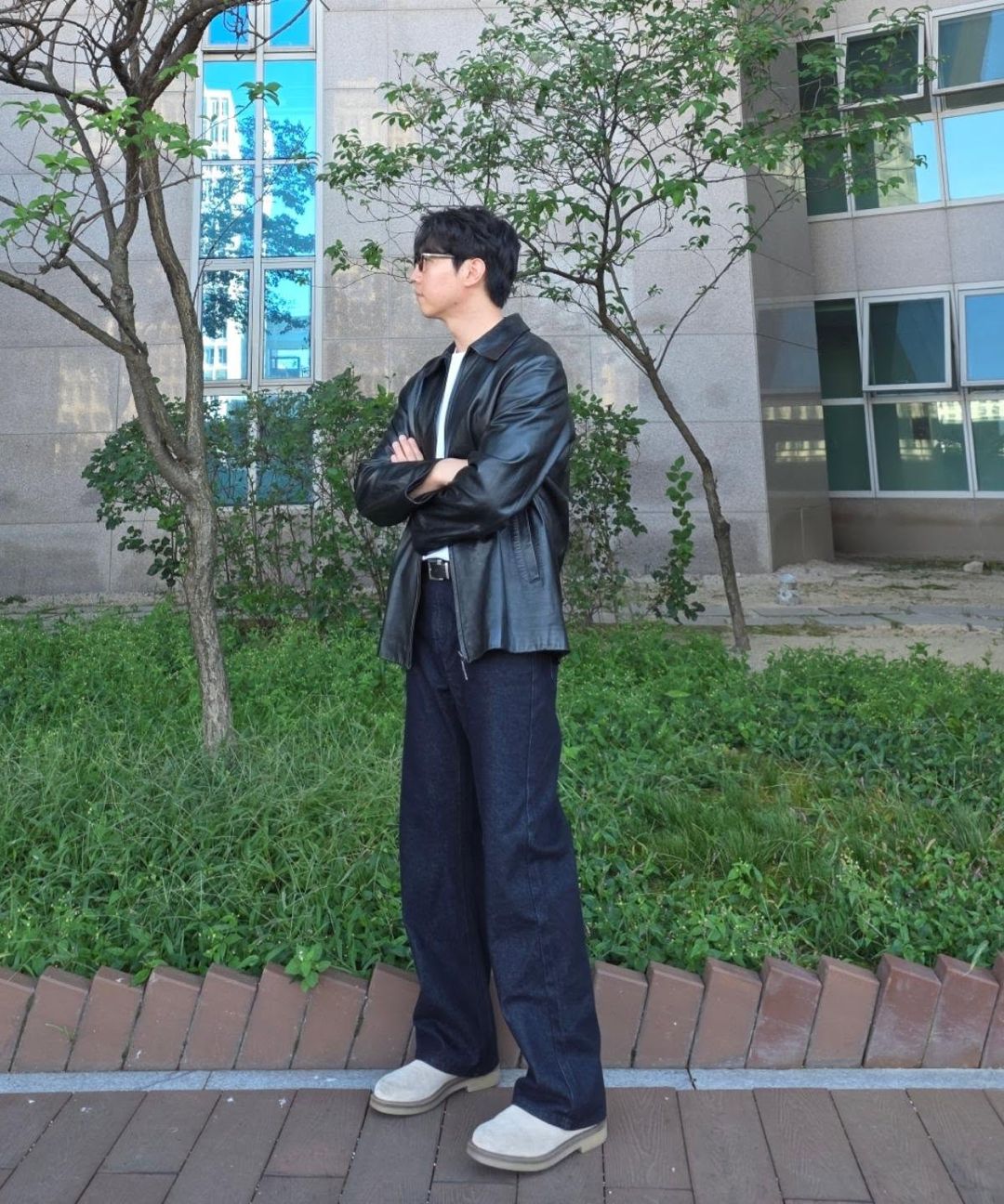 DECOROSOコーティングブラック MUSINSA公式 | DECOROSO ノックス レギュラーストレートデニムパンツ