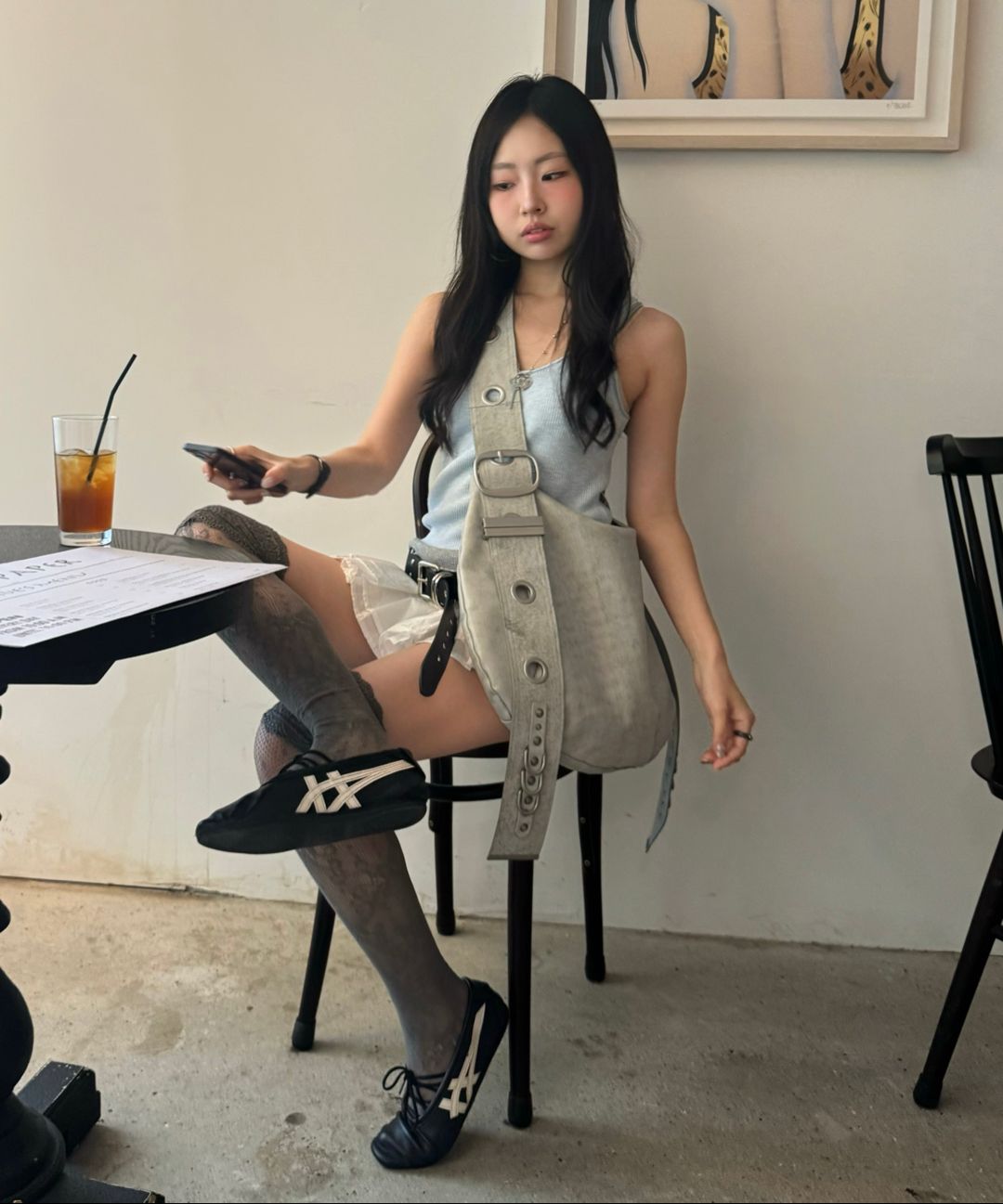 카키포인트(KHAKIPOINT) Cancan Skirt Pants (beige) - 사이즈 & 후기