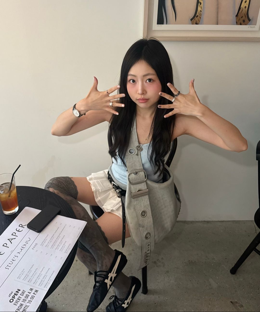 카키포인트(KHAKIPOINT) Cancan Skirt Pants (beige) - 사이즈 & 후기